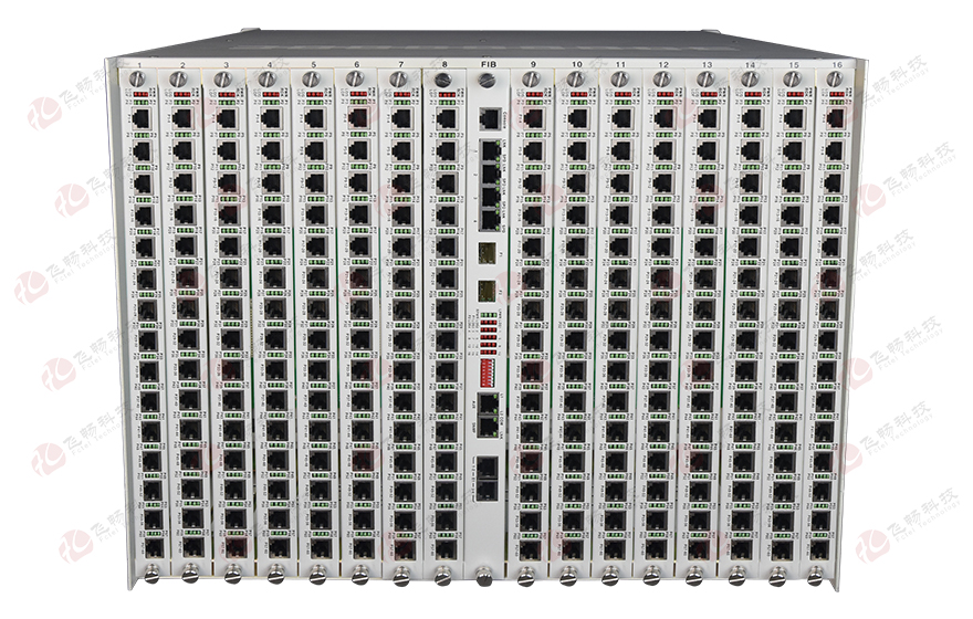 飛暢科技-960路電話光端機（8U 19英寸，SFP 1+1光備份）